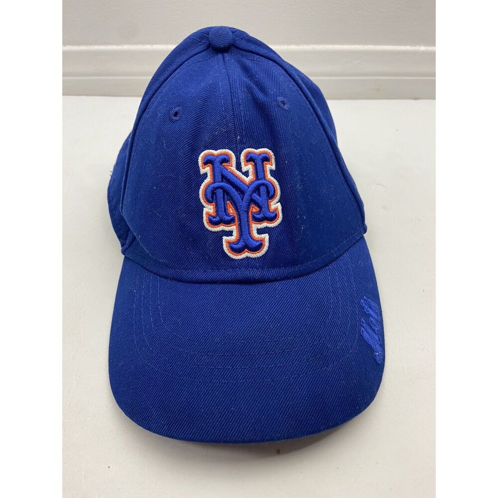 NY Mets New Era Blue Fitted Hat Size 7 1/2 (1000)